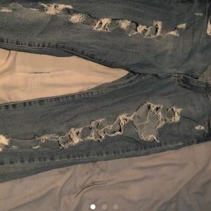 Forever 21 Ripped Jeans